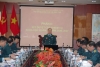 Đại tá, TS Vương Anh Trung - Phó Giám đốc Học viện chủ trì Hội nghị