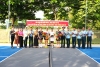Sôi nổi giao lưu Pickleball giữa Hội Phụ nữ khối đơn vị và Trường Tiểu học Kim Sơn