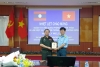 Tùy viên Quốc phòng Lào đến thăm và làm việc tại Học viện Phòng không-Không quân
