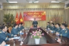 Thiếu tướng Hà Xuân Trường chúc Tết các cơ quan, khoa, đơn vị đêm giao thừa
