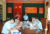 Đảng ủy Phòng Chính trị tổ chức Hội nghị kiểm điểm đánh giá xếp loại chất lượng tập thể, cá nhân năm 2025