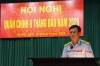Học viện Phòng không - Không quân tổ chức Hội nghị Quân chính 6 tháng đầu năm 2026
